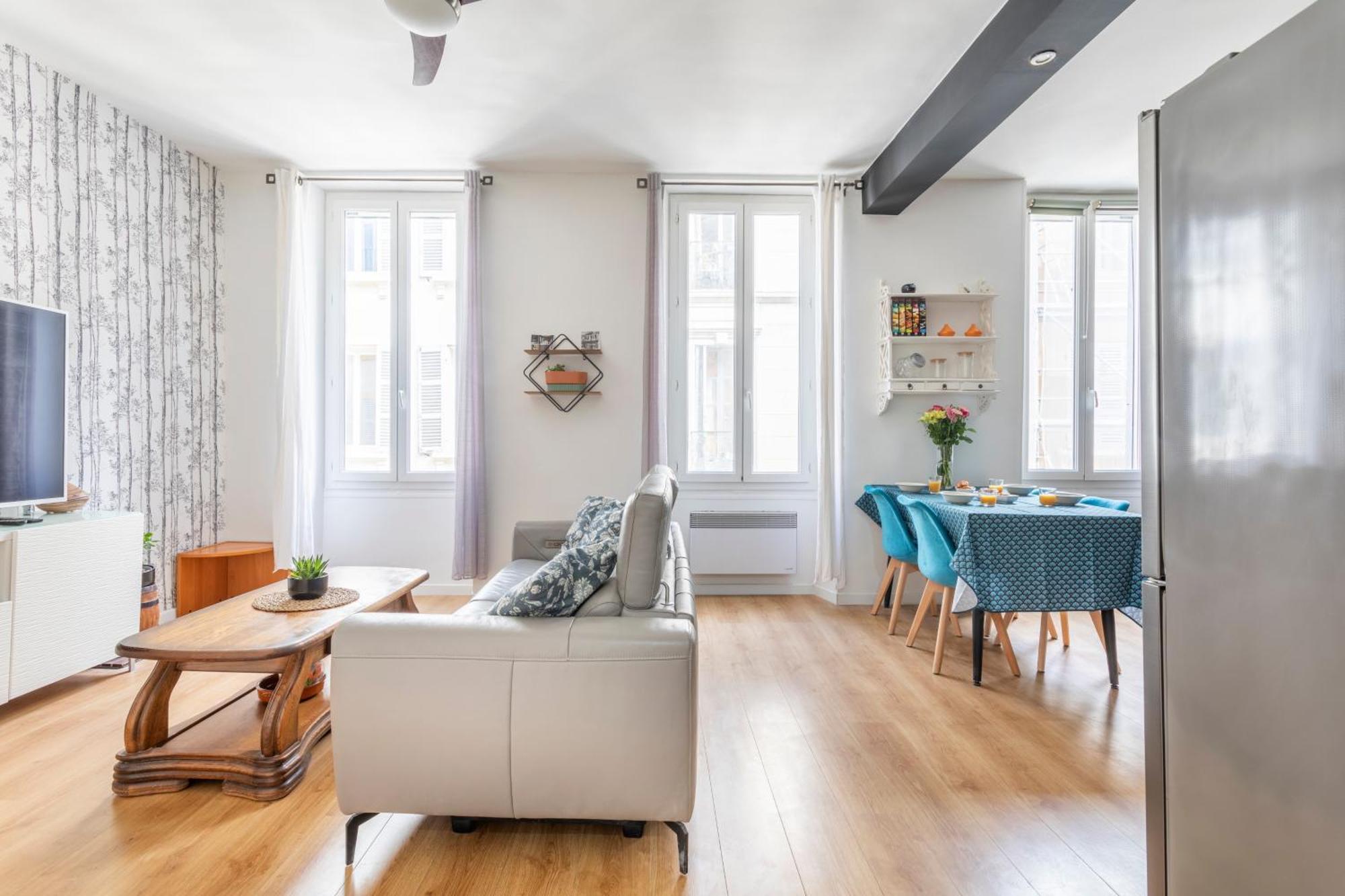 דירות T3 Cosy A Marseille, Proche Vieux-Port Et Gare מראה חיצוני תמונה