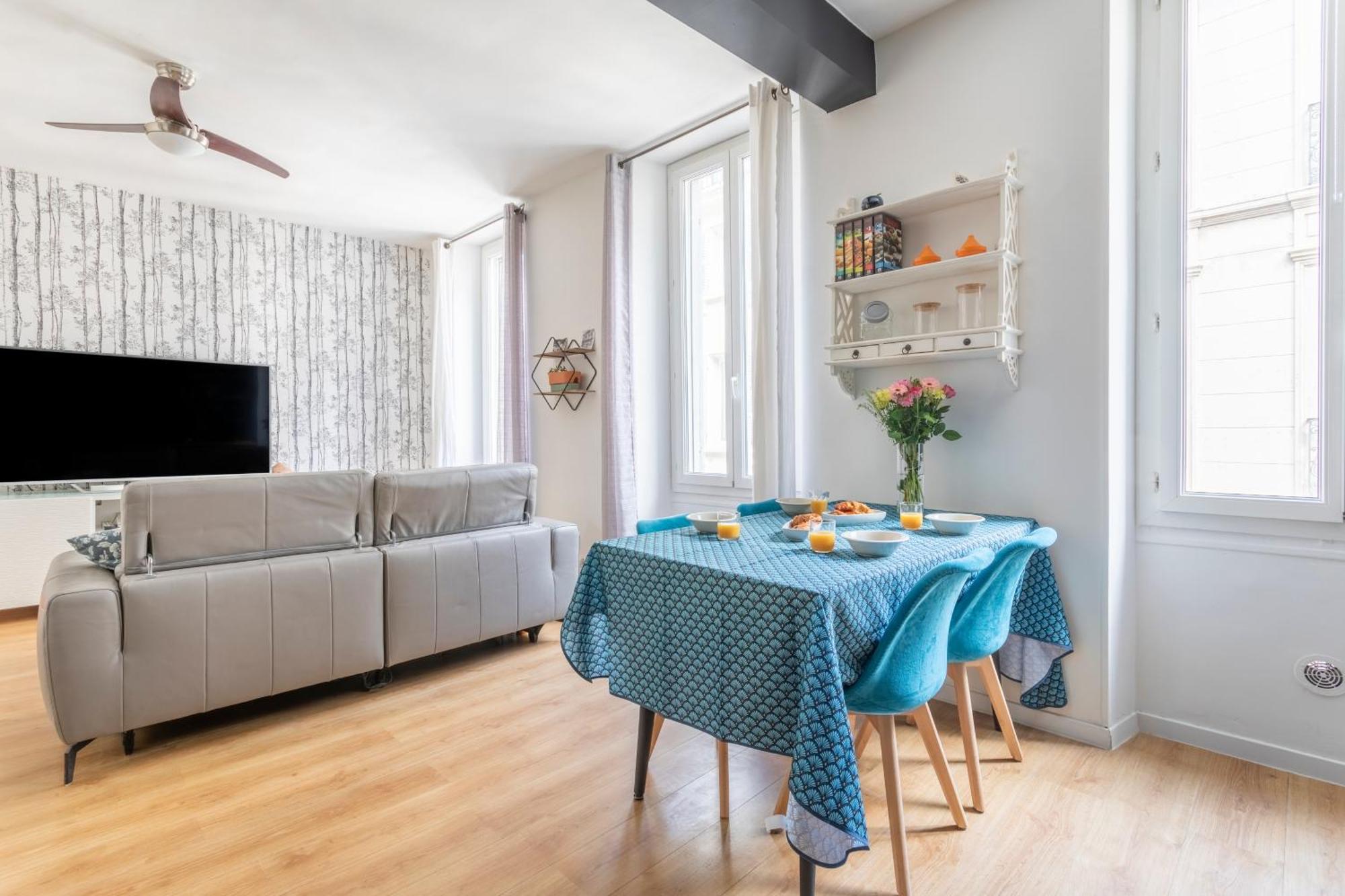 דירות T3 Cosy A Marseille, Proche Vieux-Port Et Gare מראה חיצוני תמונה