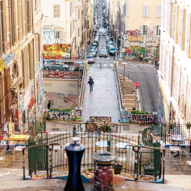 דירות T3 Cosy A Marseille, Proche Vieux-Port Et Gare מראה חיצוני תמונה